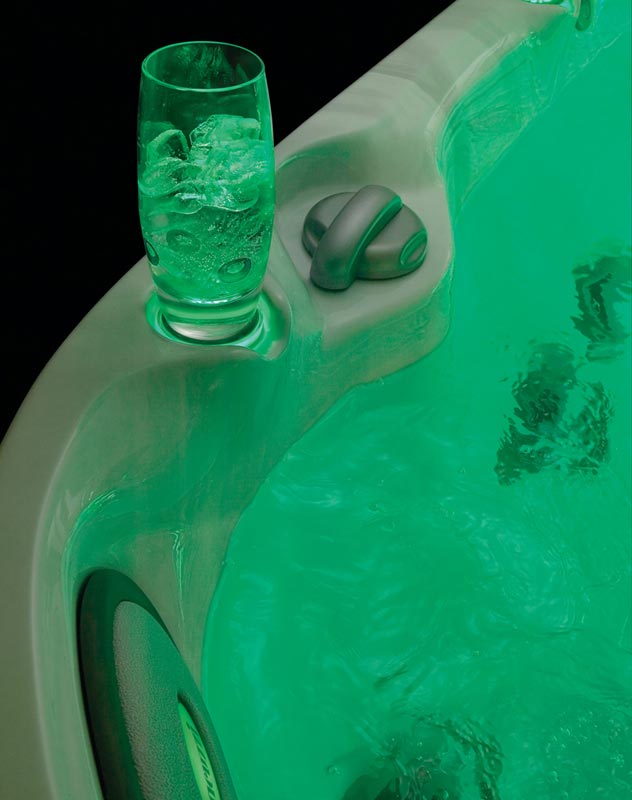 Backlit Cupholder - Green