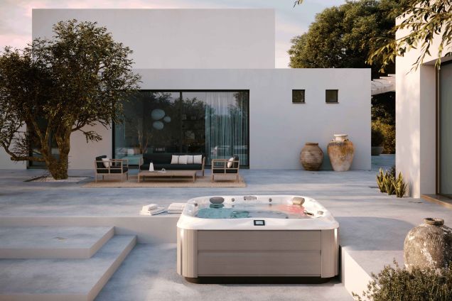 Jacuzzi J-375 - Comfort Hot Tub with Largest Lounge Seat