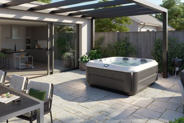 Jacuzzi J-325 - Compact Comfort Hot Tub with Open Seating