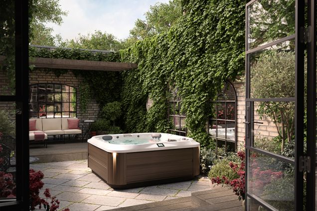 Jacuzzi J-335 - Compact Comfort Hot Tub with Lounge Seat