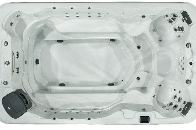 Party 13' Aspen Swim Spa at Allied Pools