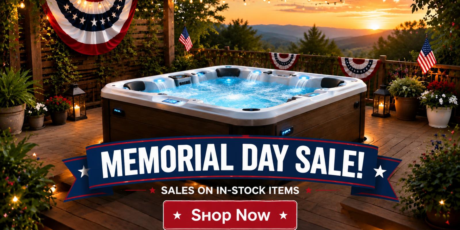 Memorial Day Sale banner