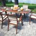 Jensen - Leisure Topaz Oval with Stacking Chairs