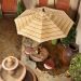 Treasure Garden - Carnegie Hearth Stripe Umbrella